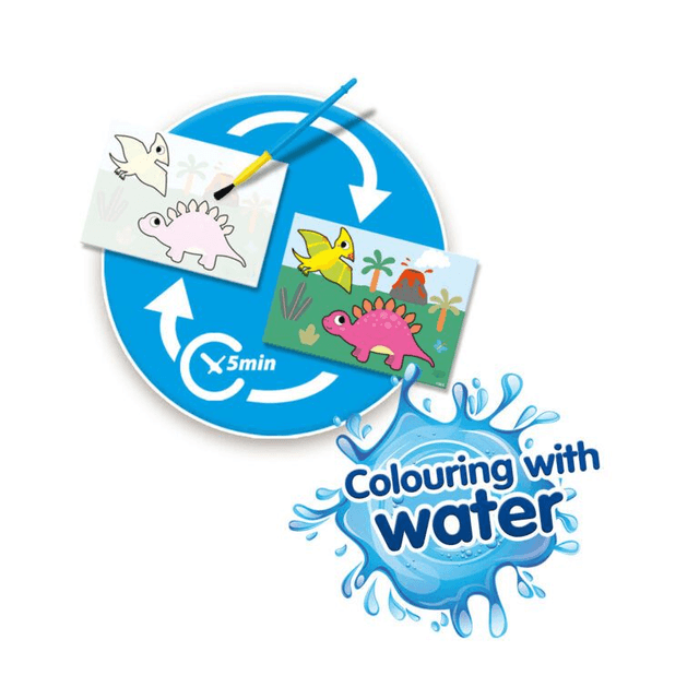 SES My First Kleuren met Water Dino's