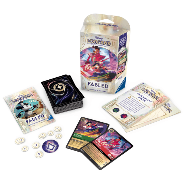 Disney's Lorcana: Fabled Starter Deck Powerline & Max Goof