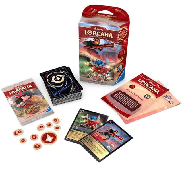 Disney's Lorcana: Reign of Jafar Starter Deck Mulan en Stitch