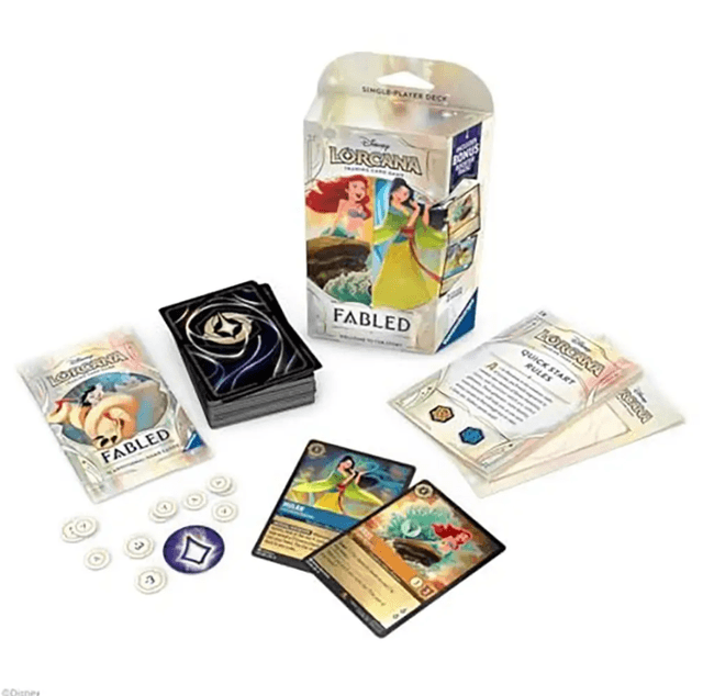 Disney's Lorcana: Fabled Starter Deck Ariel & Mulan