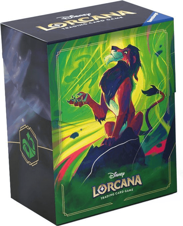 Disney's Lorcana Deckbox Scar