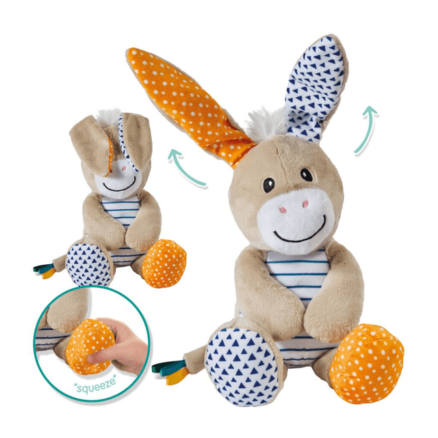 SES Tiny Talents Donkey/Ezel Kiekeboe knuffel