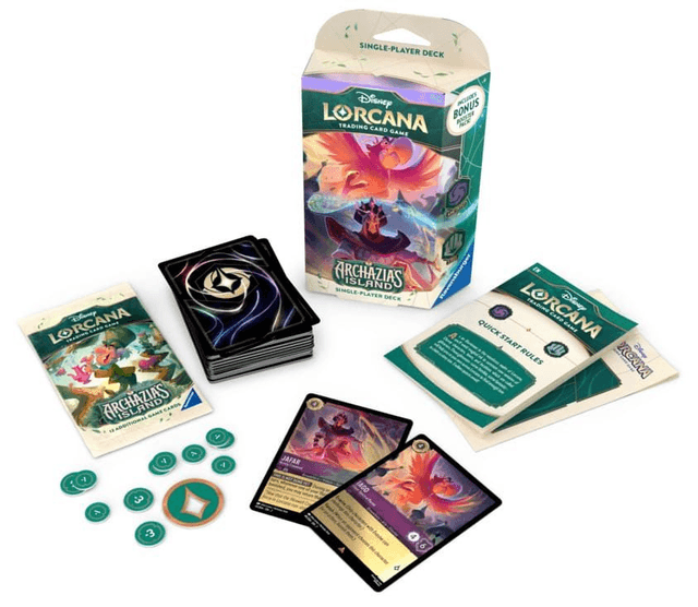Disney's Lorcana: Archazia’s Island Starter Deck Iago en Jafar