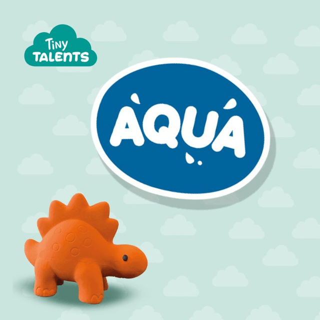 SES Tiny Talents Bad Stegosaurus 100% natuurlijk rubber