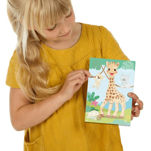 SES Creative Sophie la girafe  Kleuren met water