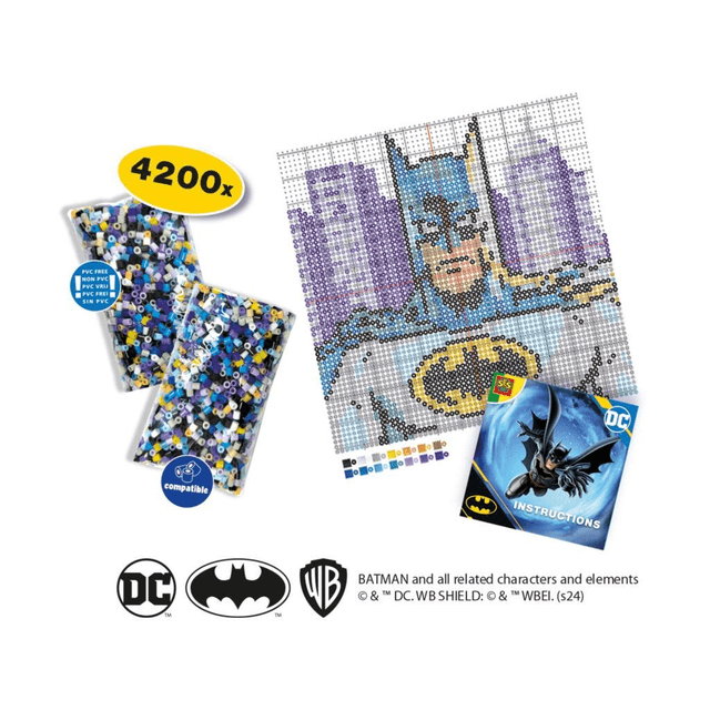 SES Creative DC Comics – Batman strijkkralen kleurenmix