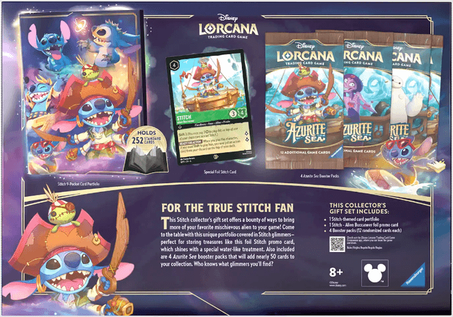 Disney's Lorcana: Azurite Sea Mass Giftable Stitch