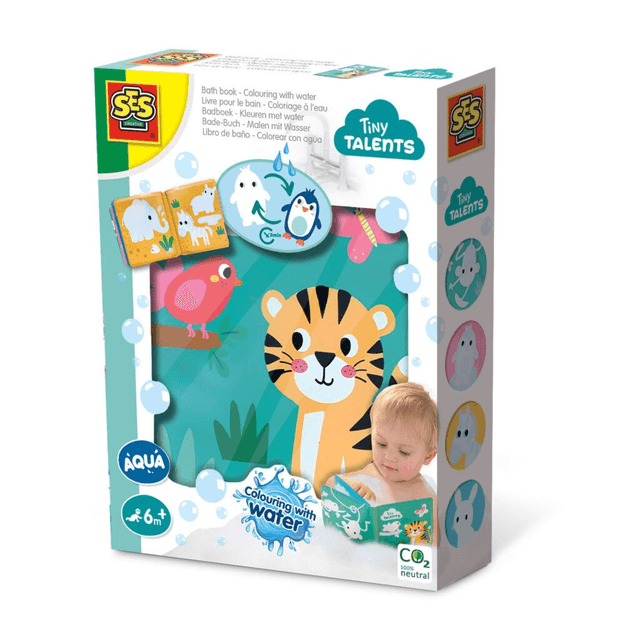SES Tiny Talents Badboek  Kleuren Met Water